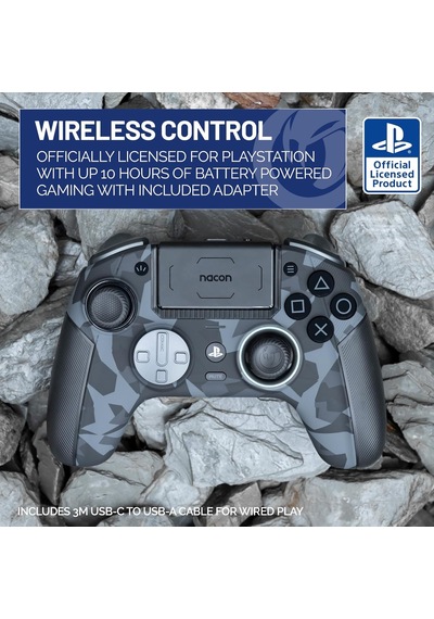 Nacon Revolution 5 Pro Officially Licensed Playstation Wireless Gaming Controller Urban Camo