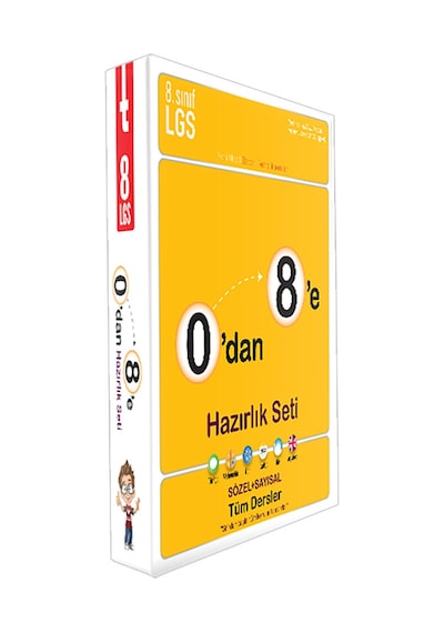 Tonguç 8. Sınıf 0'Dan 8'E Hazırlık Seti 434838