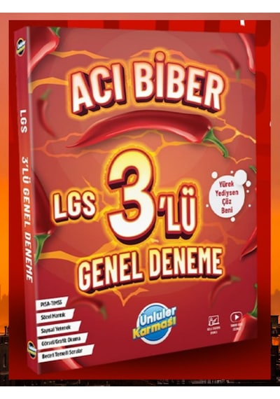8.sınıf Lgs Acı Biber Genel 3 Lü Deneme