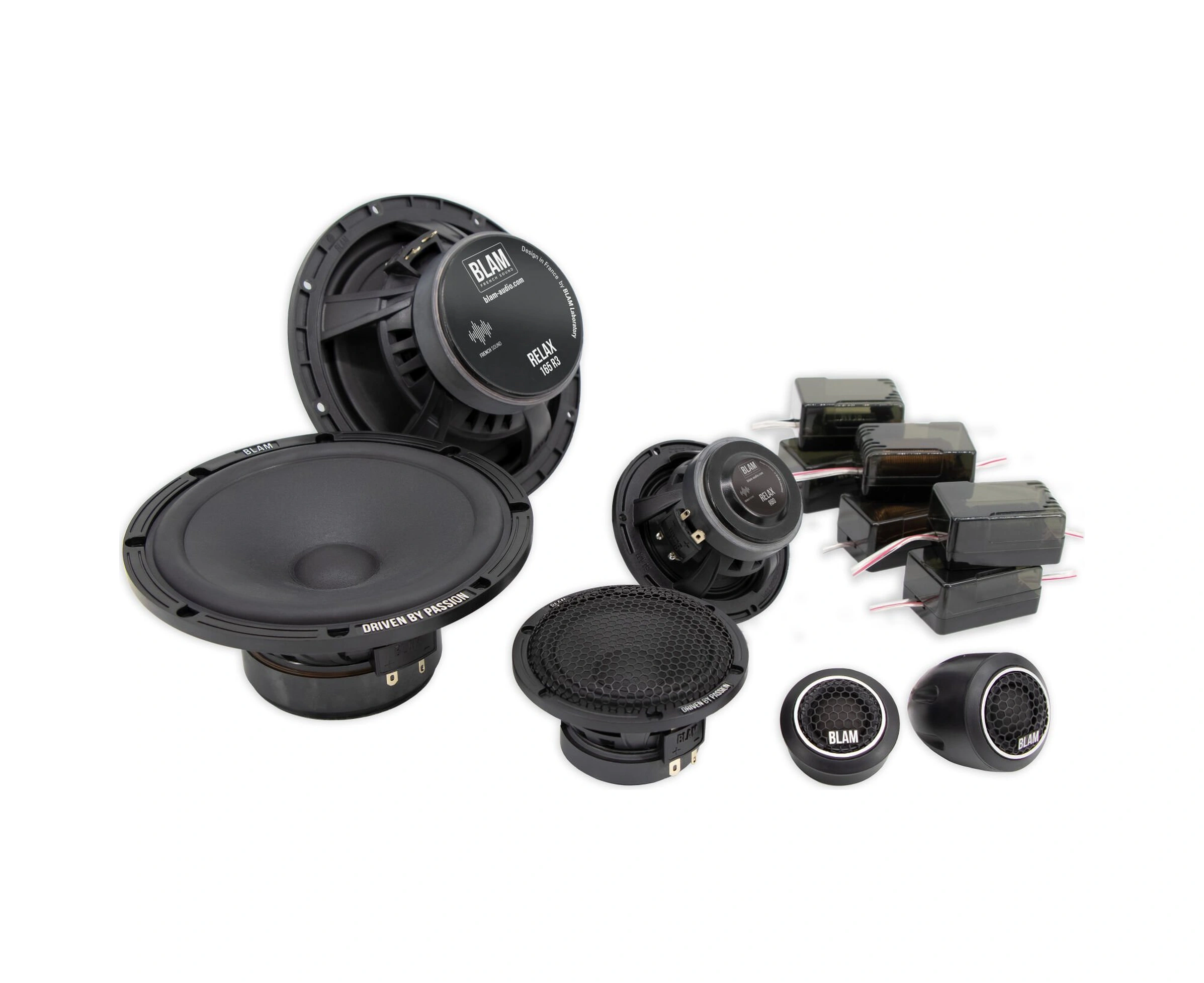 Blam 165r3 16 Cm 3 Yollu Komponent Mid Takımı 150 Watt