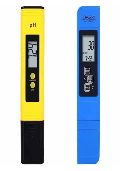 Ph Metre Ve Tds & Ec Metre 1 X Tds Meter+ 1x Ph Meter