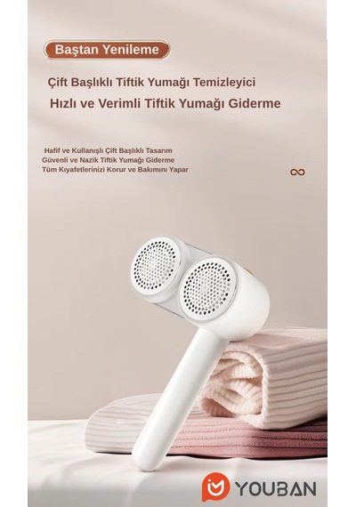 Jet Multi Şarjlı Tüy Ve Tiftik Toplama Temizleme Makinesi Beyaz