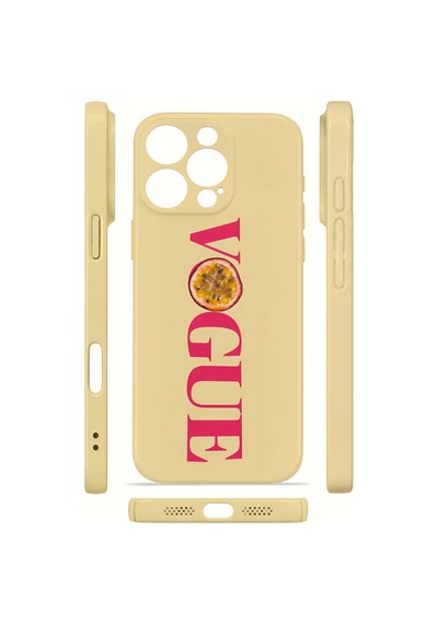 Apple iPhone Uyumlu 16 Pro Vorian İnce Kamera Korumalı Mika Kılıf Vogeue Passion Vogeue Passion Mika