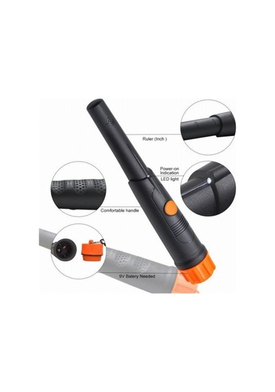 MD 720 2022 Versiyon Pointer Define Altın Metal Dedektörü