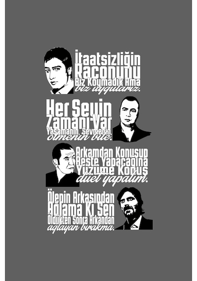 Kurtlar Vadisi Arka Cam Özel Yeni Sticker Set 40 20 Cm