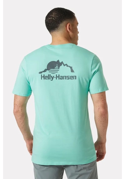Helly Hansen Nord Graphic T-shirt Mavi