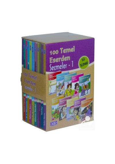 Mercankitap 100 Temel Eserden Seçmeler - 1 (10 Kitap) / Kolektif