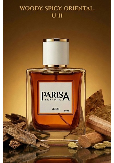 U-11 Oud Tree Edp 50 Ml - Değerli Ud Ağacı & Baharat Notalı Oryantal Odunsu Unisex Parfüm Prsu11 Oryantal