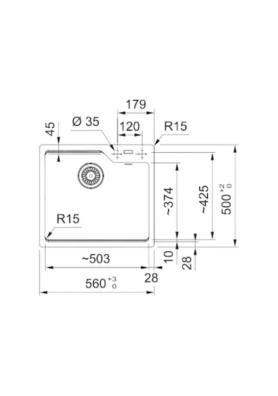 Franke Ubg 610-56 Granit Oyster Evye, Actıve Plus Doccıa 2.0 Spiralli, Oyster Armatür Kahverengi