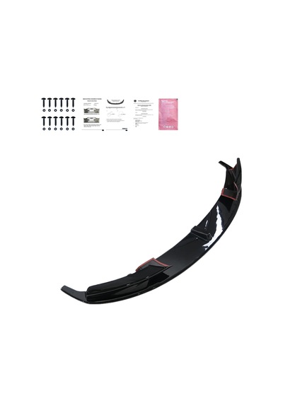 Bmw F30 M Sport Ön Lip Ve Flap 2012-2019 Uyumlu Ön Tampon Eki