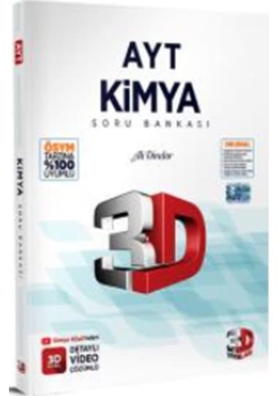 3d Yayınları Ayt Kimya Soru Bankası 2026