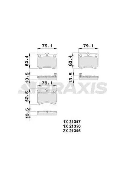 Braxıs Ab0389 On Fren Balatasi