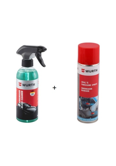 Cam Temizleyici 400ml+araç Içi Temizleme Spreyi 500ml