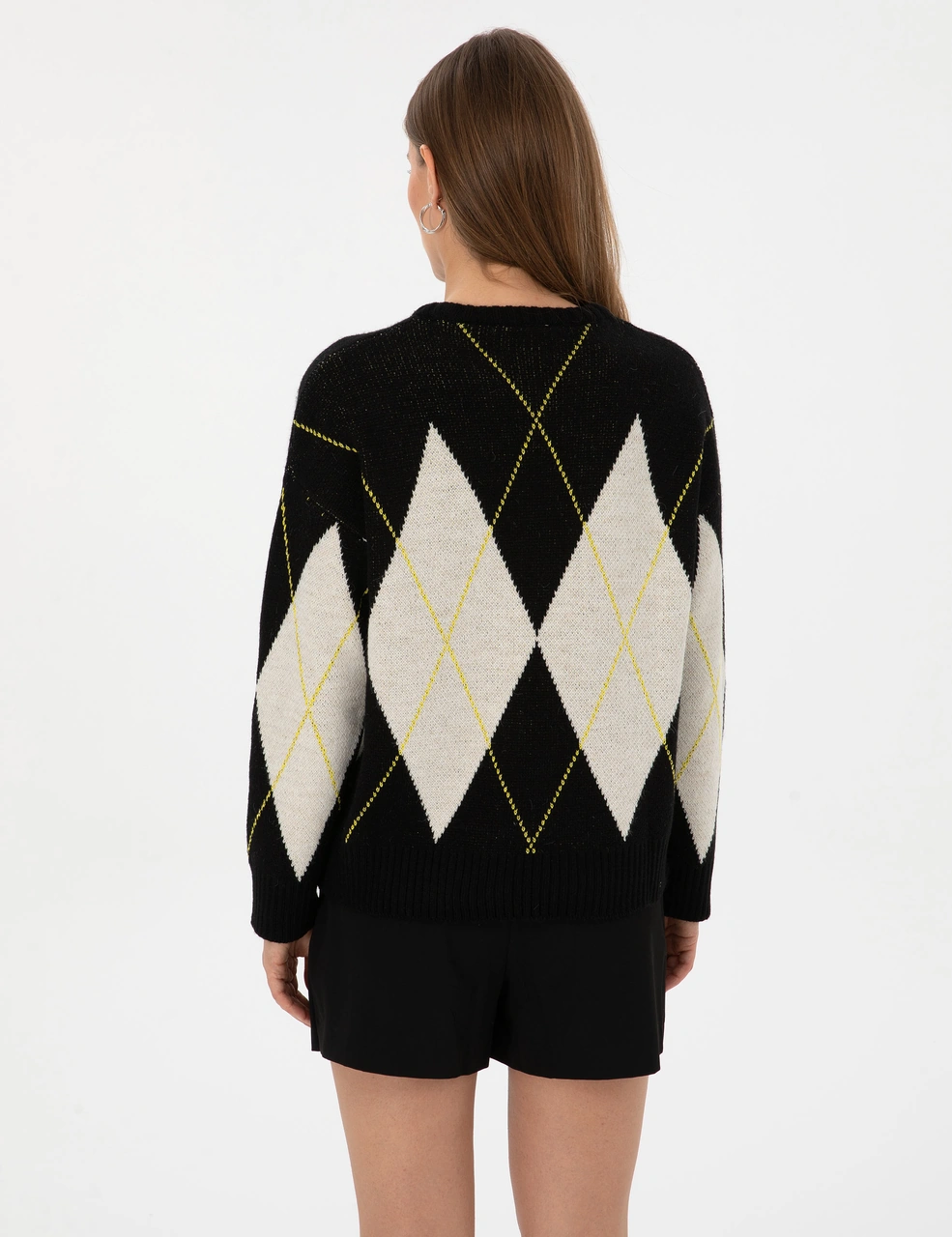 Pierre Cardin Kadın Siyah Kazak /triko 50317089-vr046 Siyah