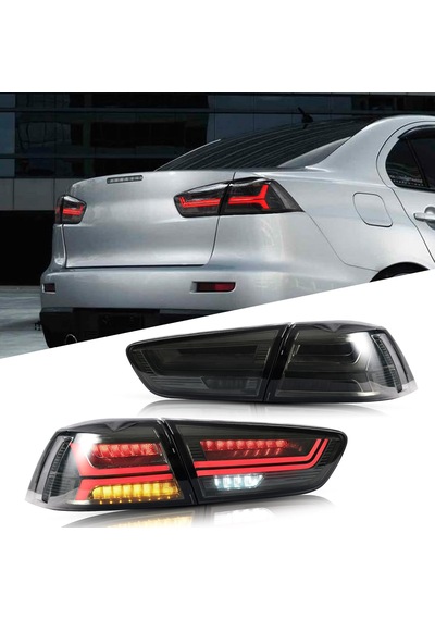 Mitsubishi Lancer 2010.2011 Uyumlu Audi Dizayn Füme Led Stop