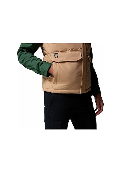 Columbia Landroamer Puffer Vest Erkek Outdoor Yeleği 2134281262 Kahverengi Kahverengi