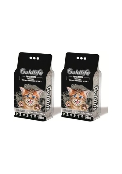 Premium Aktif Karbon Kedi Kumu 10 Lt X 2 Adet