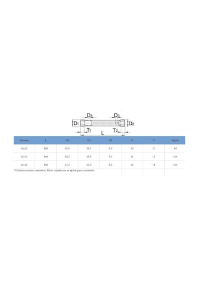 Unior 215 Buji Boru Anahtarı 10-11