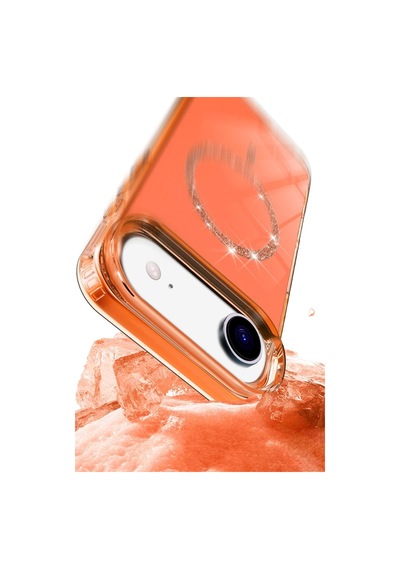 İphone 17 Air Live Diamond Magsafe Kapak - Yeşil