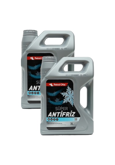 Petrol Ofisi Konsantre Süper Antifriz Yeşil 3 L x 2