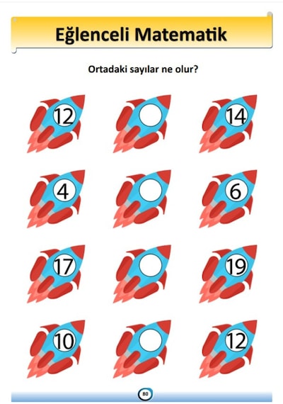 Okul Öncesi Ve Birinci Sınıflar Eğlenceli Matematik Kitap Seti