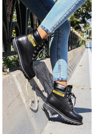 Fast Step Hakiki Deri Unisex Bot 938sga50 001