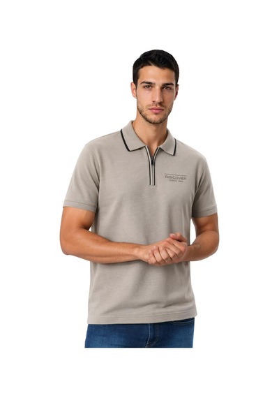 Arma Ar-ma Erkek Polo Yaka Tişört Baskisiz Basic Yaka Fermuarli Örme Kumaş Regular Fit %100 Pamuk 30/1 Çift Toplama Penye Pike Y31374356602 Gri-bej G8 Arma Ar-ma Erkek Polo Yaka Tişört Baskisiz Basic Yaka Fermuarli Örme Kumaş Regular Fit %100 Pamuk 30/1 Çift Toplama Penye Pike Y31374356602 Gri-bej G8