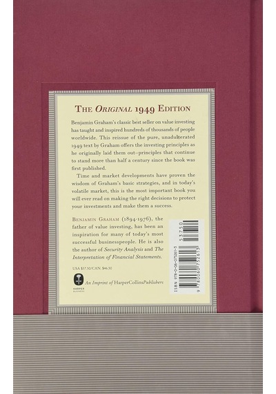 Intelligent Investor: The Classic Text On Value Investing Rough Cut