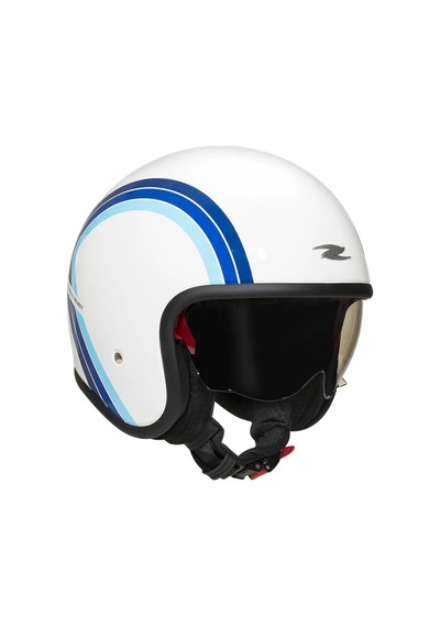Zeus Kask Zs-389 E20 Whıte Blue Beyaz