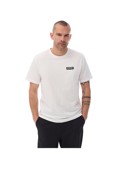 Columbia Repeated Peaks Erkek Beyaz Outdoor T-shirt Cs0477-100