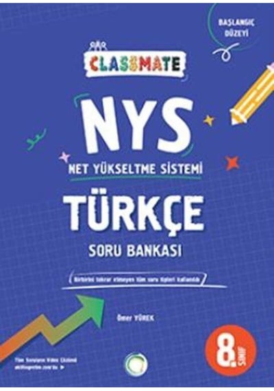 8. Sınıf Classmate Nys Türkçe Soru Bankası