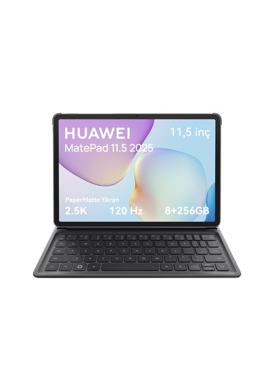 Huaweı Matepad 11.5 2025 Tablet 2.5k 120hz Göz Dostu Papermatte Ekran, 8+256gb, 10100 Mah Pil, 40w Supercharge, Wifi 6, Bluetooth 5.2, Huaweı Notes, Dörtlü Hoparlör, Ayrılabilir Klavye, Uzay Grisi Sk Huaweı Matepad 11.5 2025 Tablet 2.5k 120hz Göz Dostu Papermatte Ekran, 8+256gb, 10100 Mah Pil, 40w Supercharge, Wifi 6, Bluetooth 5.2, Huaweı Notes, Dörtlü Hoparlör, Ayrılabilir Klavye, Uzay Grisi Sk
