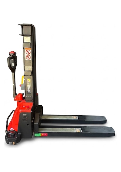 Kumandalı Tam Akülü Kendisini Yükleyebilen Istif Makinesi 1000 Kg 48v 30ah