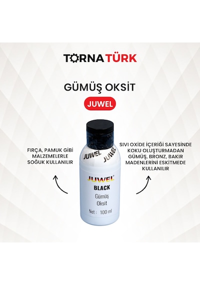 Kuyumculuk Gümüş Oksit Juwel Marka Bakım Ve Temizleme Ürünü Metalik