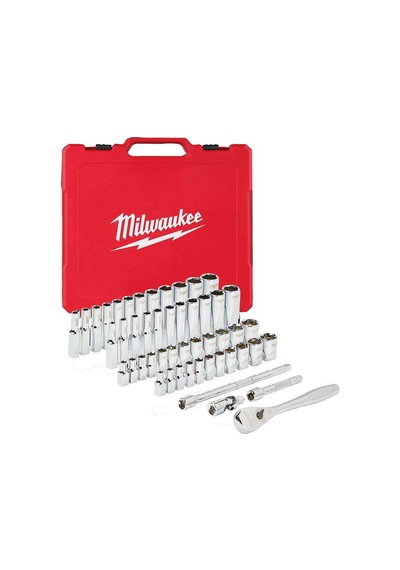 Milwaukee 1-4" 50 Parça Lokma Takımı