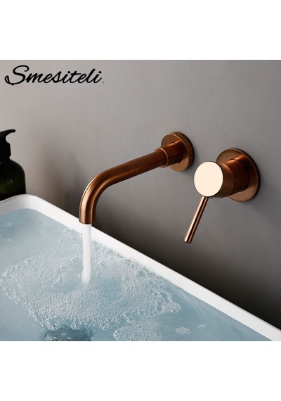 Banyo Lavabo Bataryası Ankastre Rose Set