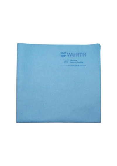 Würth 38x60 Cm Sentetik Güderi Bez Mavi 130 Gr 4 Adet