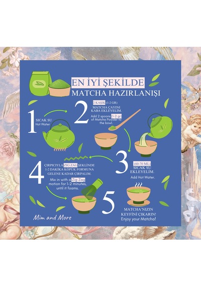 Valentine Matcha Yaban Mersini Aromalı Matcha 2026 Limited Edition, 25 Gr