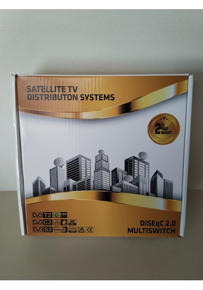 Woodstar Wd-1008 Dıseqc Multıswıtch Uydu Santrali