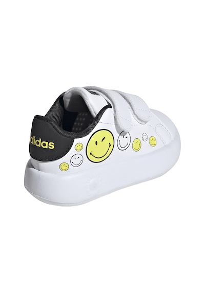Adidas Advantage Smıley Cf I Bebek Spor Ayakkabı Beyaz Ih6257-b Beyaz Sarı Beyaz - Sarı
