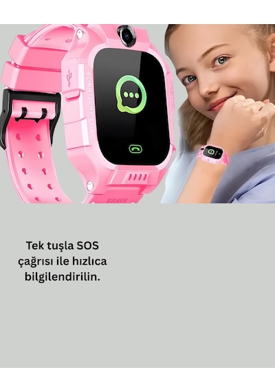 S10 Akıllı Çocuk Saati Çift Yönlü Konuşma Ve Sos Fonksiyonu