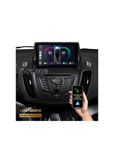 Ford Kuga/c-max 2013+ Uyumlu Multimedya Navigasyon Usb Kamera Carplayer 6 Ram