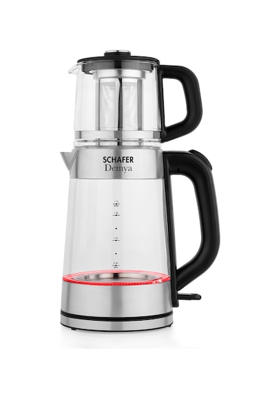 Schafer Demya 1.7 W Elektrikli Cam Çay Makinesi