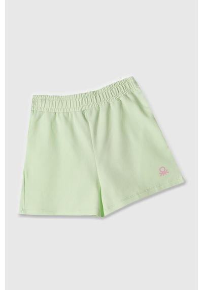 United Colors Of Benetton Kız Çocuk Şort Mint Bnt-g21795-1373 Mint