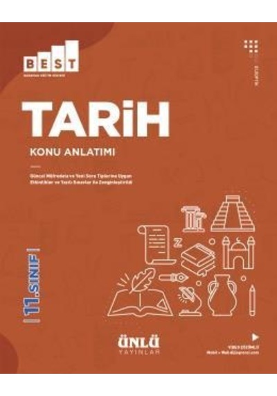 11.Sınıf Tarih Best Konu Anlatım - Ünlü Yayınları
