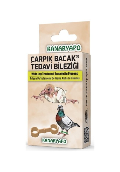 Kanaryapo Güvercinler ve Papağanlar İçin Çarpık Bacak