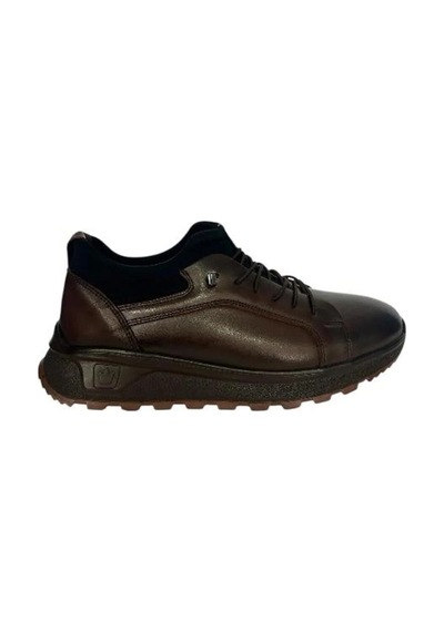 Kemal Tanca 881 604 Erkek Hakiki Deri Spor Ayakkabı & Sneaker Kahve