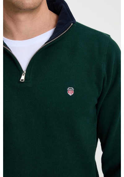 Tudors Erkek Slim Fit Dar Kesim Pamuklu Selanik Kumaş Dik Yaka Yeşil Sweatshirt-41874 Yeşil Tudors Erkek Slim Fit Dar Kesim Pamuklu Selanik Kumaş Dik Yaka Yeşil Sweatshirt-41874 Yeşil