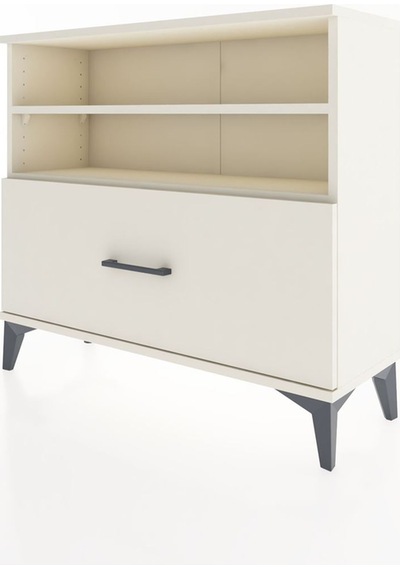 Arges Şifonyer 2 Raflı Tek Çekmeceli 88x30x80 Aytaşı-aytaşı Aytaşı