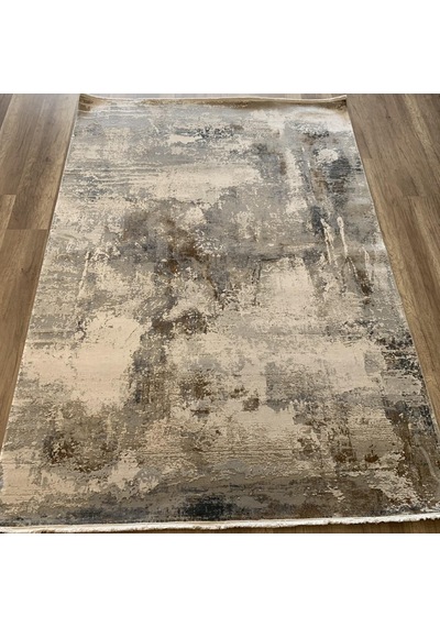 Hoom Rugs Association 63320 Koyu Gri Modern Salon Halısı Çok Renkli